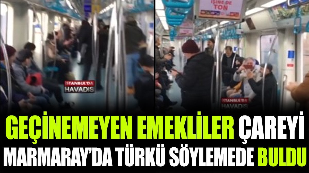 Ge Inemeyen Emekliler Areyi Marmarayda T Rk S Ylemede Buldu