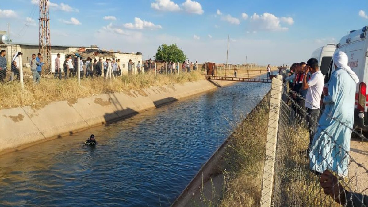 Harran da sulama kanalına düşen çocuk hayatını kaybetti