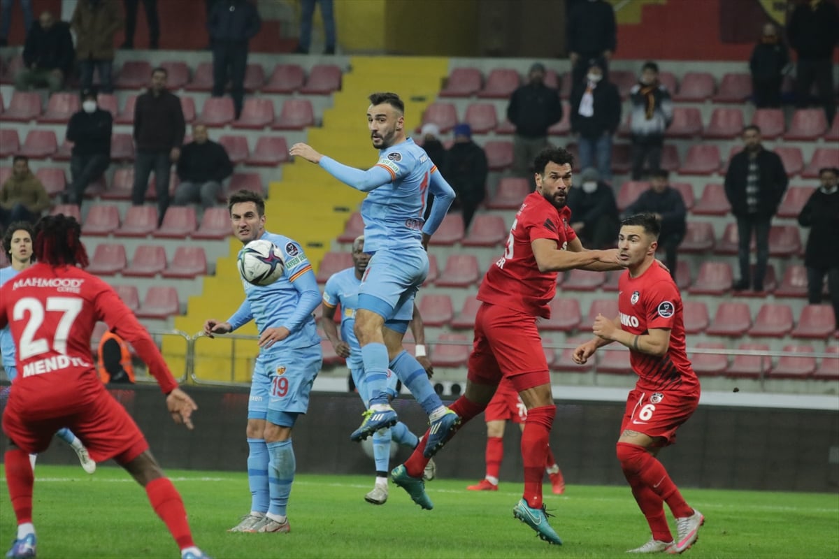 Kayseride Gol Sesi Kmad Yukatel Kayserispor Gaziantep Fk