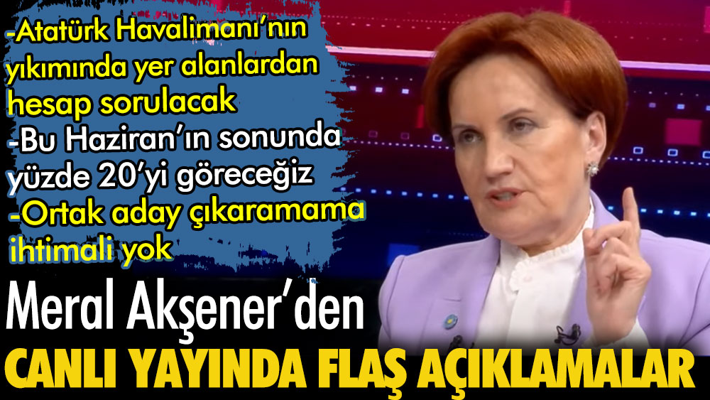 Meral Ak Ener Den Canl Yay Nda Fla A Klamalar Atat Rk Havaliman