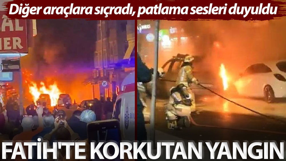 Fatih Te Korkutan Yang N Di Er Ara Lara S Rad Patlama Sesleri Duyuldu