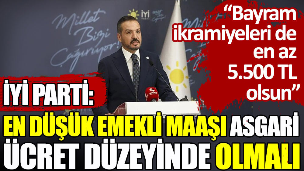 Y Parti En D K Emekli Maa Asgari Cret D Zeyinde Olmal