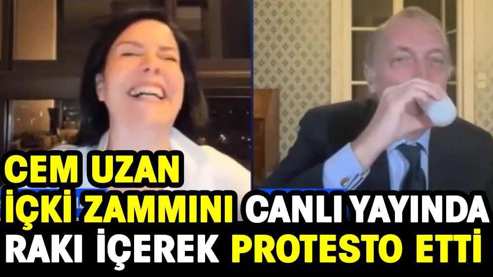 Cem Uzan I Ki Zamm N Canl Yay Nda Rak I Erek Protesto Etti