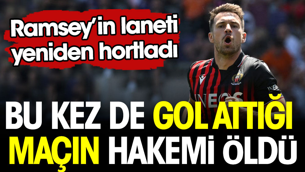 Bu Kez De Gol Att Ma N Hakemi Ld Ramsey In Laneti Yeniden Hortlad