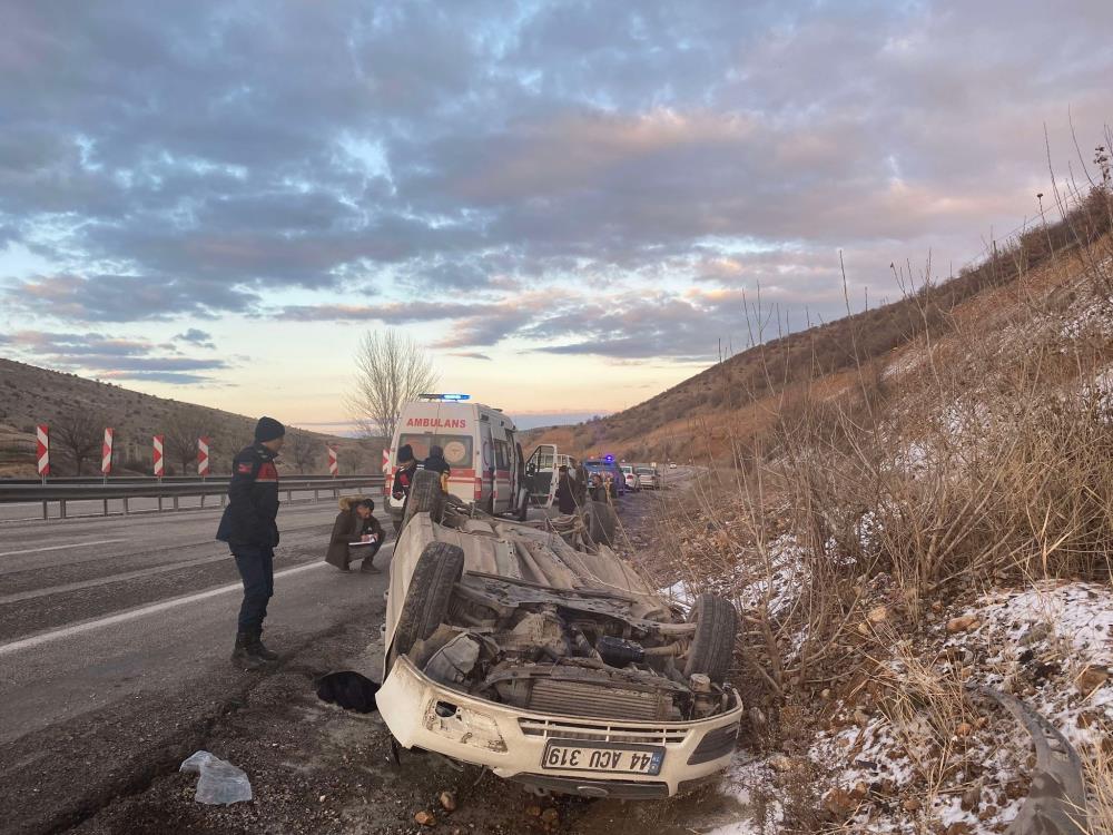 Malatya Da Otomobil Kontrolden K P Takla Att