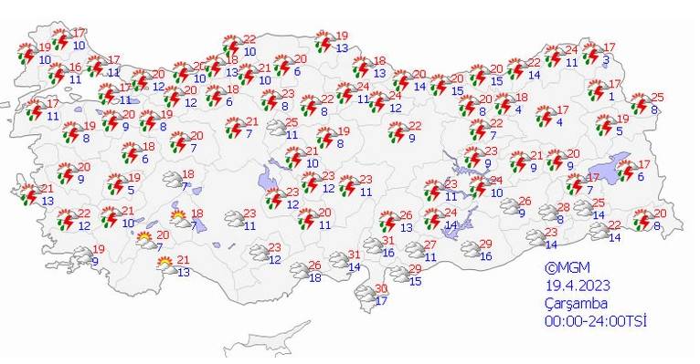 Bayramda hava nasıl olacak? Meteoroloji açıkladı 15