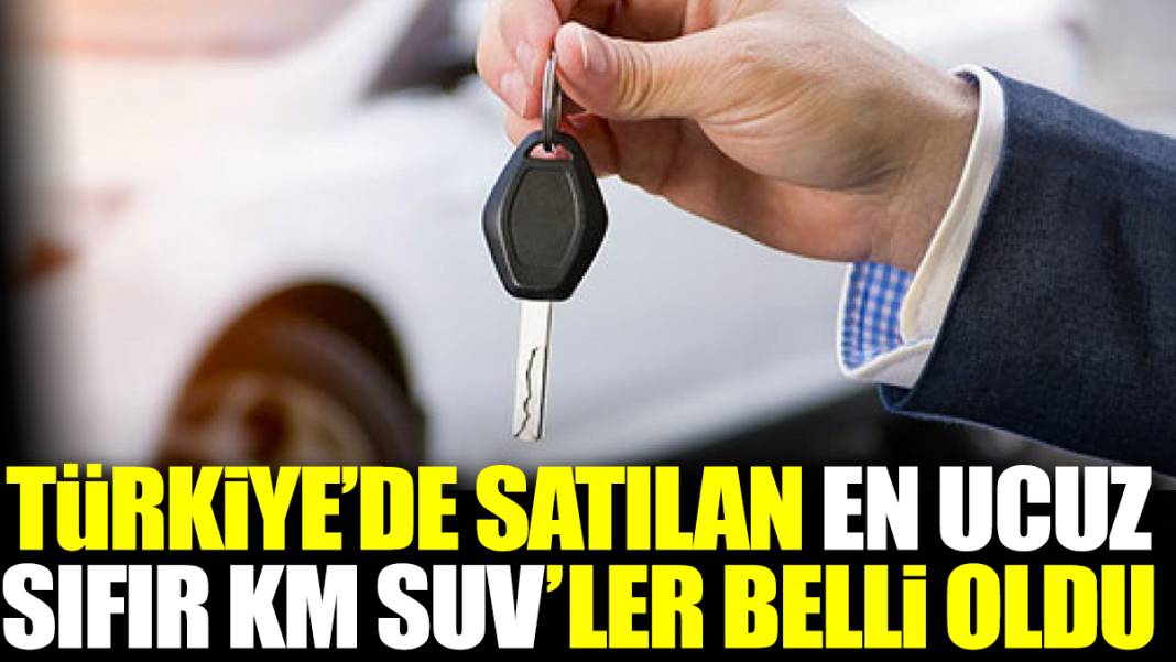 Türkiye’de satılan en ucuz sıfır km SUV’ler belli oldu 1