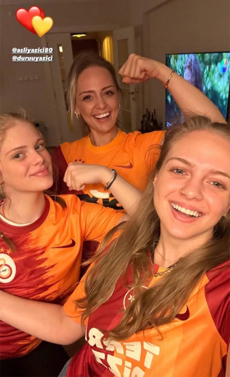 Galatasaraylı ünlülerin şampiyonluk coşkusu 6