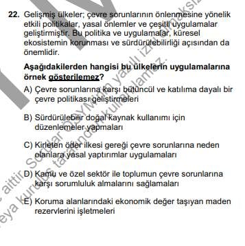 YKS sınavında çıkacak 20 garanti soru 22