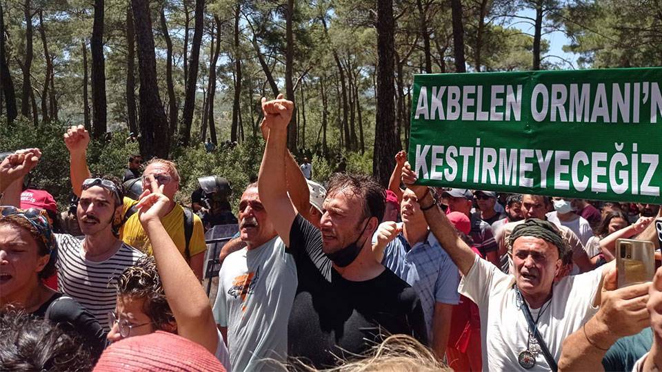 Akbelen Ormanları'nın 10 yıllık değişim uydudan böyle görüntülendi 8