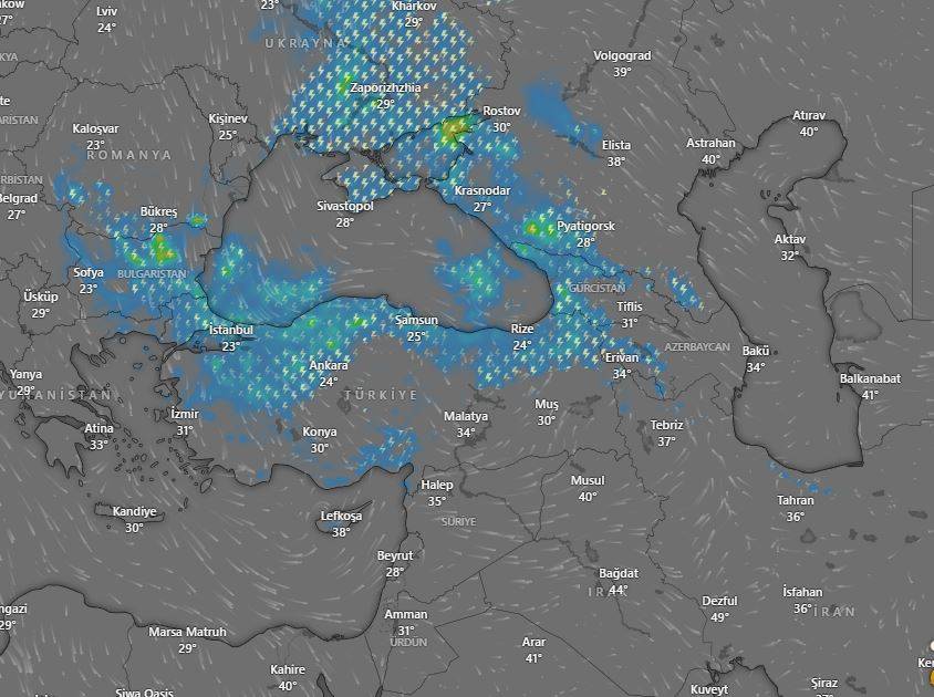 Meteoroloji uzmanı yarın orajın vuracağı bölgeleri tek tek açıkladı 2