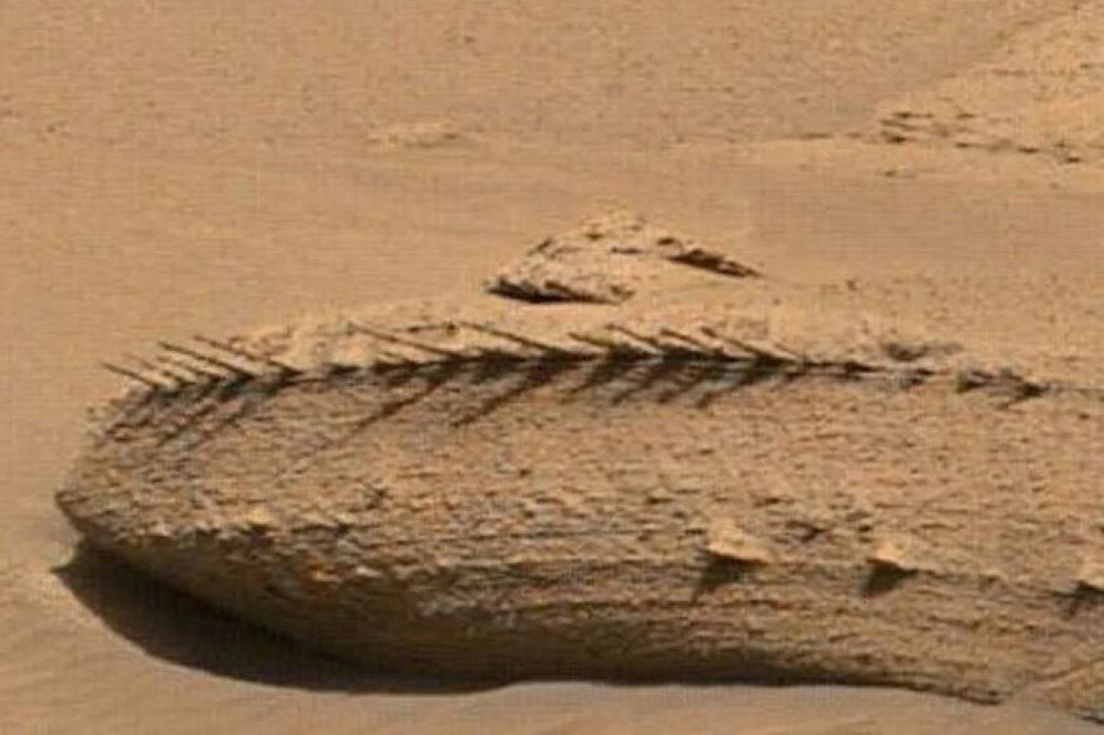 Mars'a uzay gemisi mi indi? Kızıl Gezegen'de sıra dışı bir cisim bulundu 3