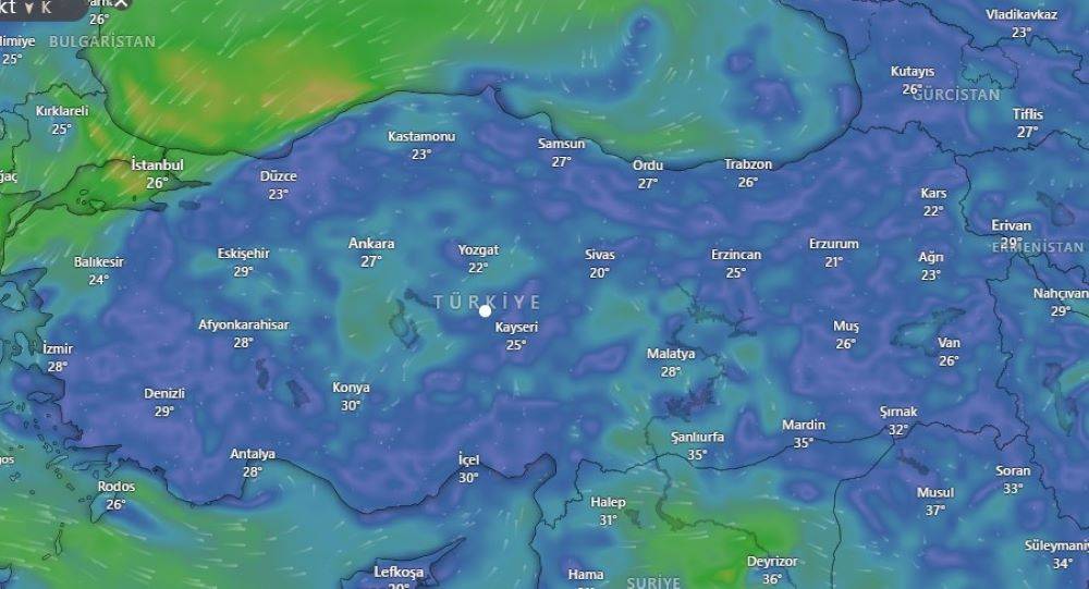 Meteoroloji'den birçok şehir için sağanak alarmı 4