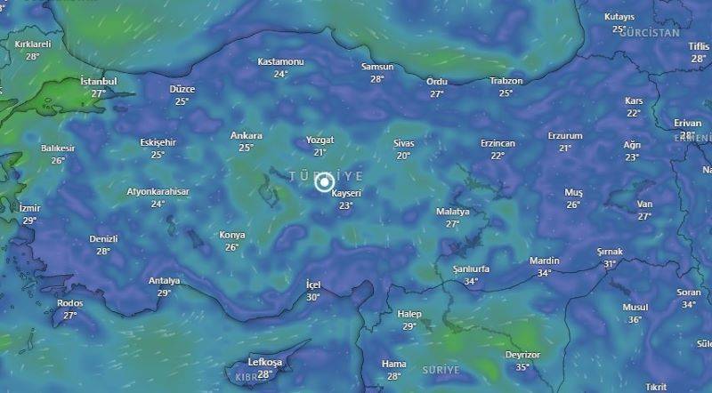 Meteoroloji’den o bölgelere sağanak uyarısı. İşte yurdun geneli yanarken serinleyecek bölgeler 4