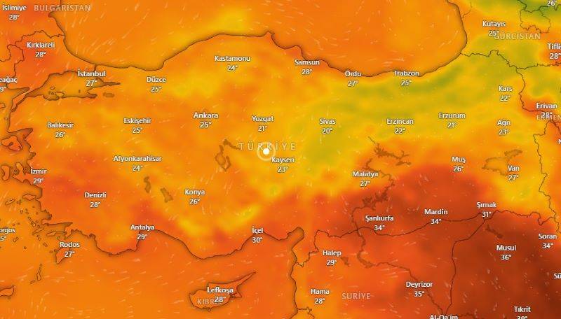 Meteoroloji’den o bölgelere sağanak uyarısı. İşte yurdun geneli yanarken serinleyecek bölgeler 3