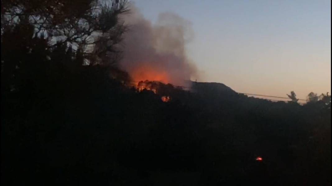 Maltepe'de orman yangını! Bölgeden ilk görüntüler geldi 4