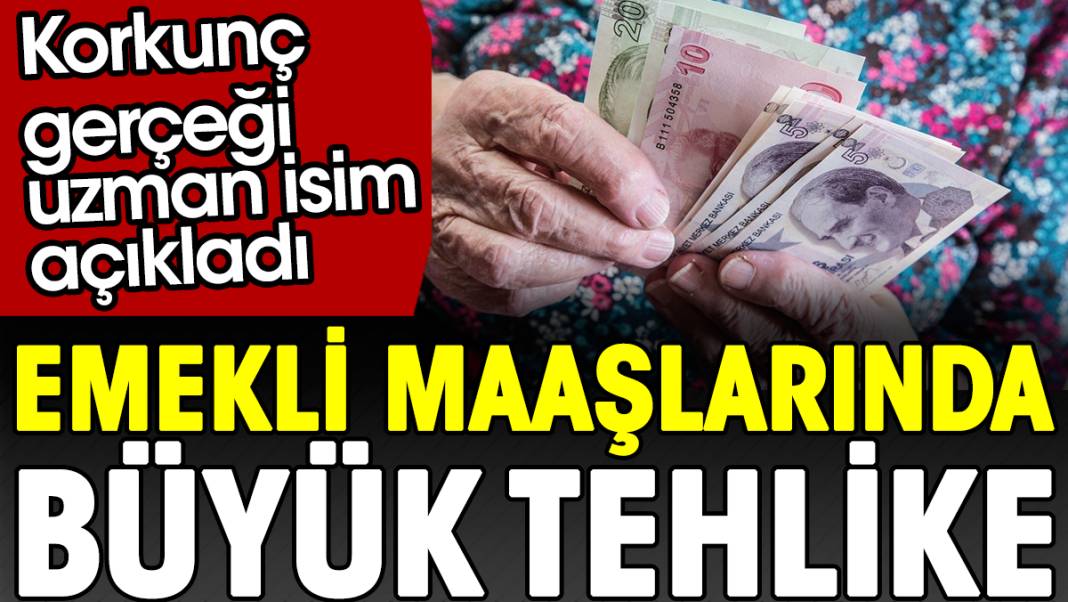 Emekli maaşlarında büyük tehlike. Korkunç  gerçeği uzman isim açıkladı 1