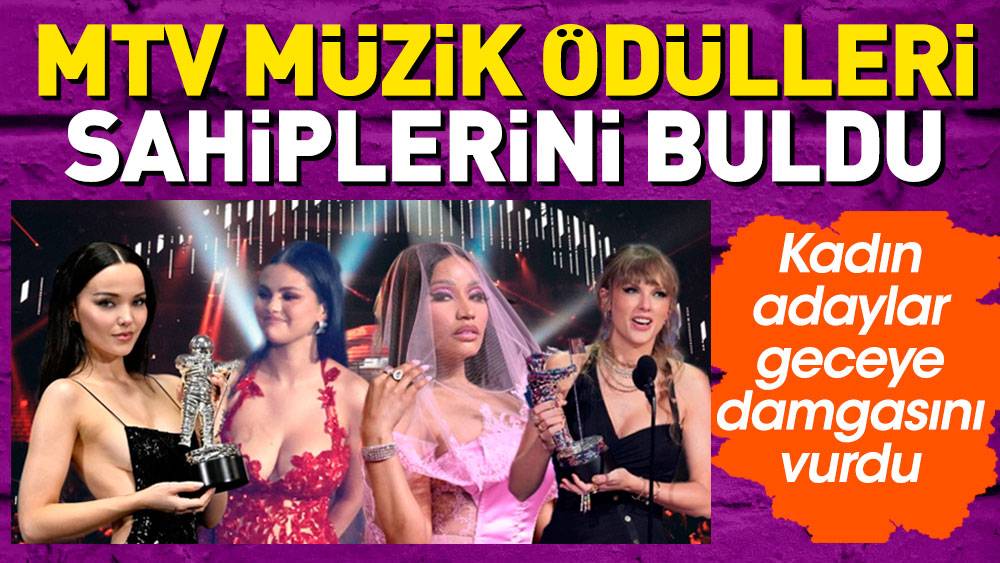 MTV 2023 yılı müzik ödülleri sahiplerini buldu. Geceye kadın adaylar damgasını vurdu 1