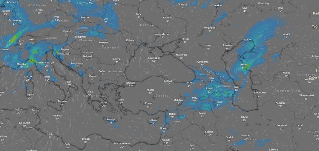 Bugün İstanbul'da başlayacak yurdun büyük bölümünde yaşanacak. Ekimin ortasında yaşanacak 14