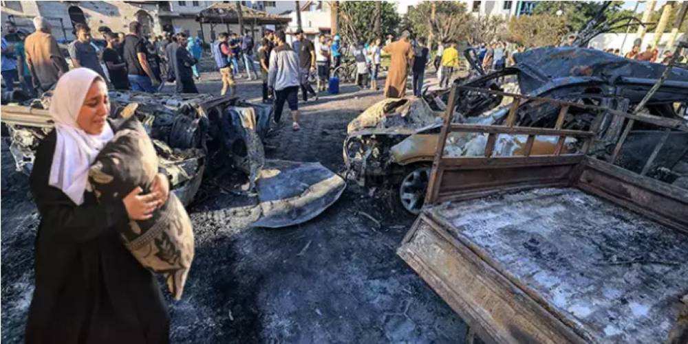 Yürek dayanmayacak görüntüler. Hastane saldırısının boyutu gün ağarınca ortaya çıktı 19