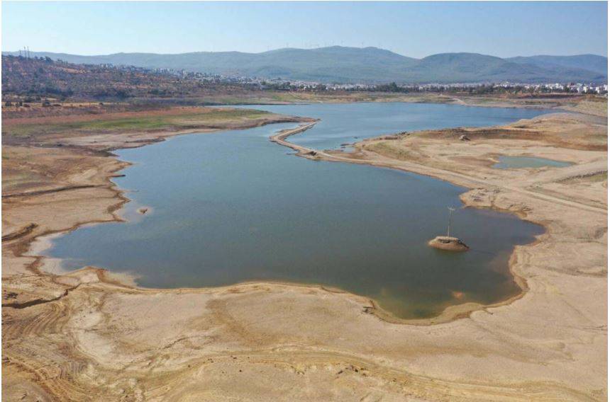 Şehre su veren ikinci baraj da kurudu. Bodrum'da tehlike çanları çalıyor 5
