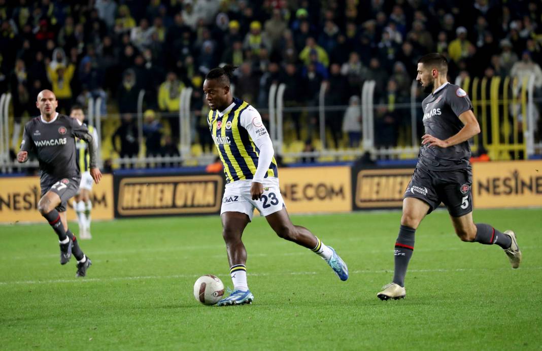Fenerbahçe kabustan böyle uyandı. Karagümrük maçının en kritik anları 84