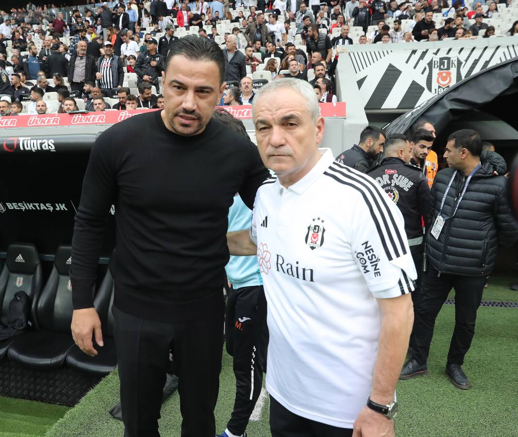 Rıza Çalımbay ilk maçını kazandı. Sakatlıklar damga vurdu. Beşiktaş Başakşehir maçından müthiş fotoğraflar 69
