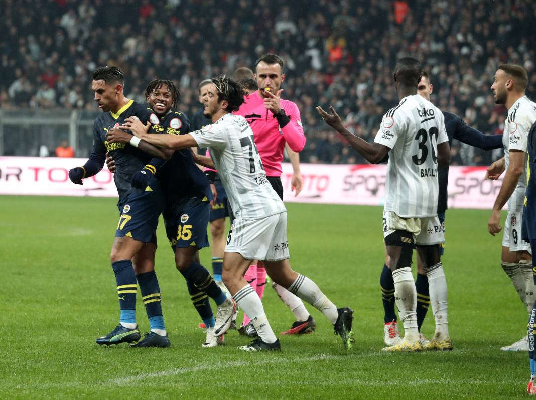 Fenerbahçe Beşiktaş'ı 9 sene sonra Dolmabahçe'de ilk kez yendi! Derbinin müthiş fotoğrafları 47