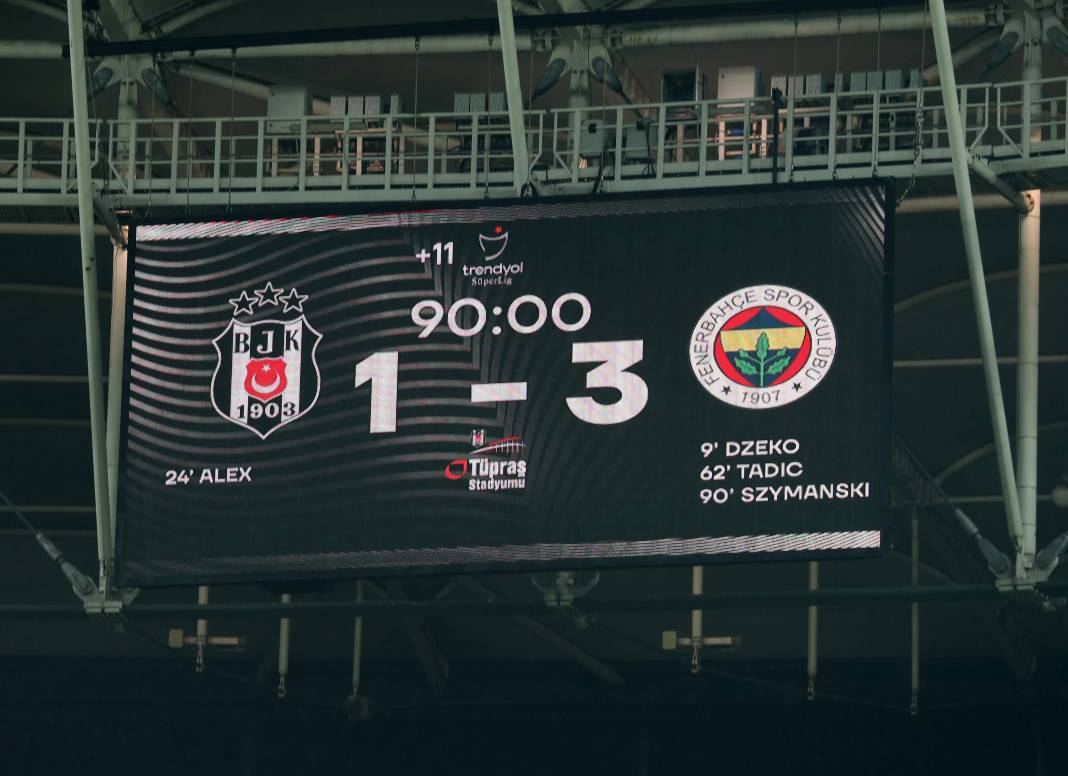 Fenerbahçe Beşiktaş'ı 9 sene sonra Dolmabahçe'de ilk kez yendi! Derbinin müthiş fotoğrafları 71