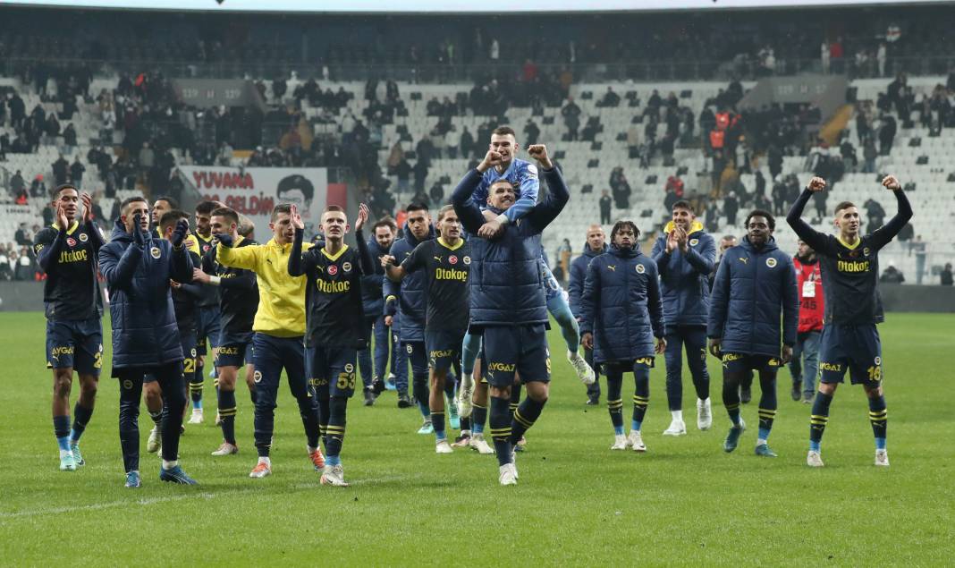 Fenerbahçe Beşiktaş'ı 9 sene sonra Dolmabahçe'de ilk kez yendi! Derbinin müthiş fotoğrafları 68