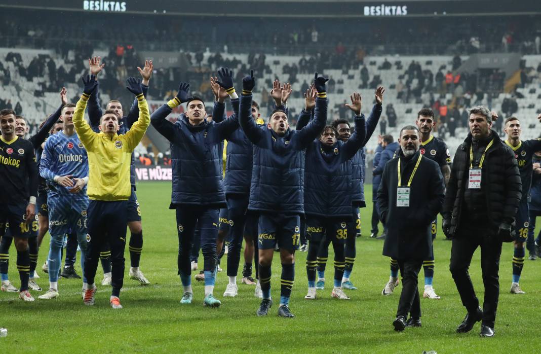 Fenerbahçe Beşiktaş'ı 9 sene sonra Dolmabahçe'de ilk kez yendi! Derbinin müthiş fotoğrafları 65