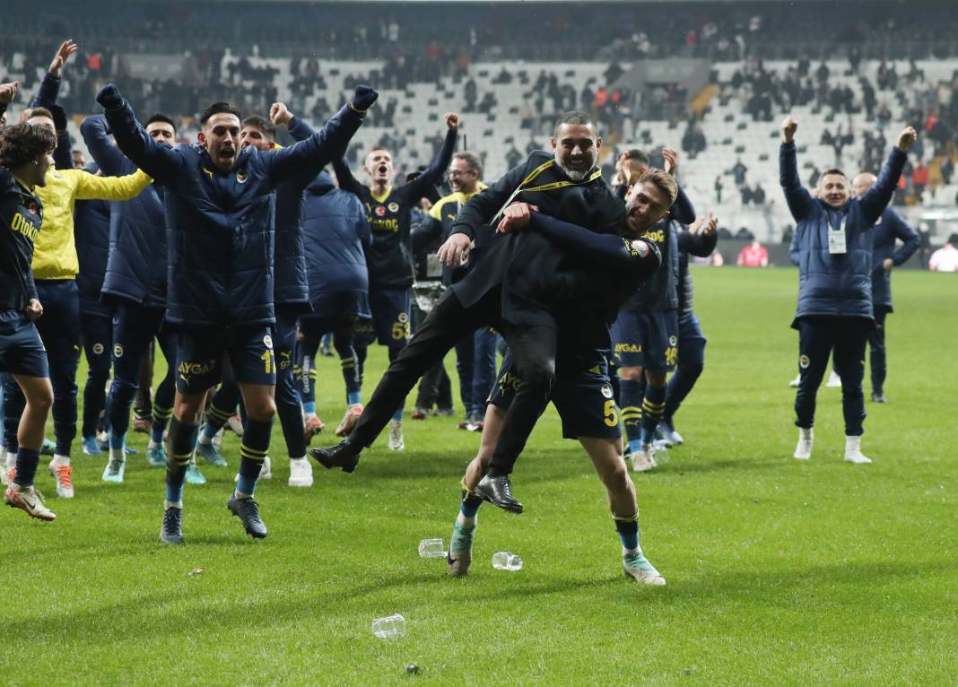 Fenerbahçe Beşiktaş'ı 9 sene sonra Dolmabahçe'de ilk kez yendi! Derbinin müthiş fotoğrafları 60