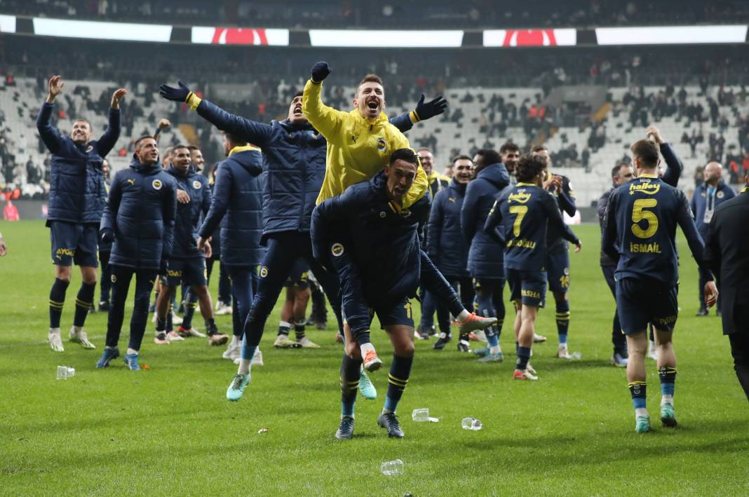 Fenerbahçe Beşiktaş'ı 9 sene sonra Dolmabahçe'de ilk kez yendi! Derbinin müthiş fotoğrafları 57