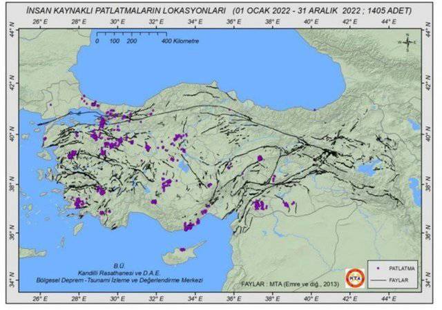 Türkiye fay hattı haritası güncellendi. 45 il risk altında 7