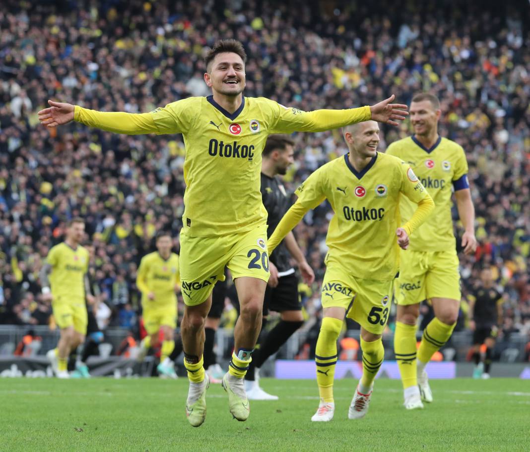 Cengiz Ünder'in üst düzey performansı taraftarını sevindirdi. 5-1'lik İstanbulspor Fenerbahçe maçının tüm fotoğrafları 45