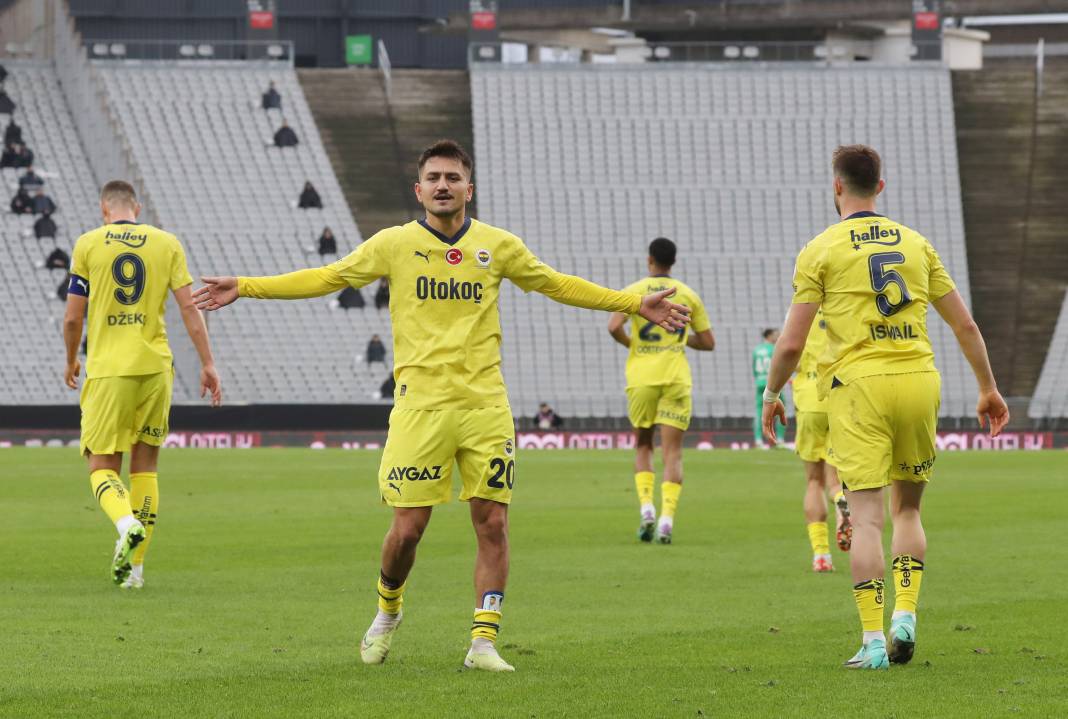 Cengiz Ünder'in üst düzey performansı taraftarını sevindirdi. 5-1'lik İstanbulspor Fenerbahçe maçının tüm fotoğrafları 41