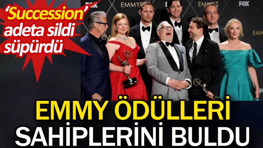 Emmy Ödülleri sahiplerini buldu. ‘Succession’ adeta sildi süpürdü 1