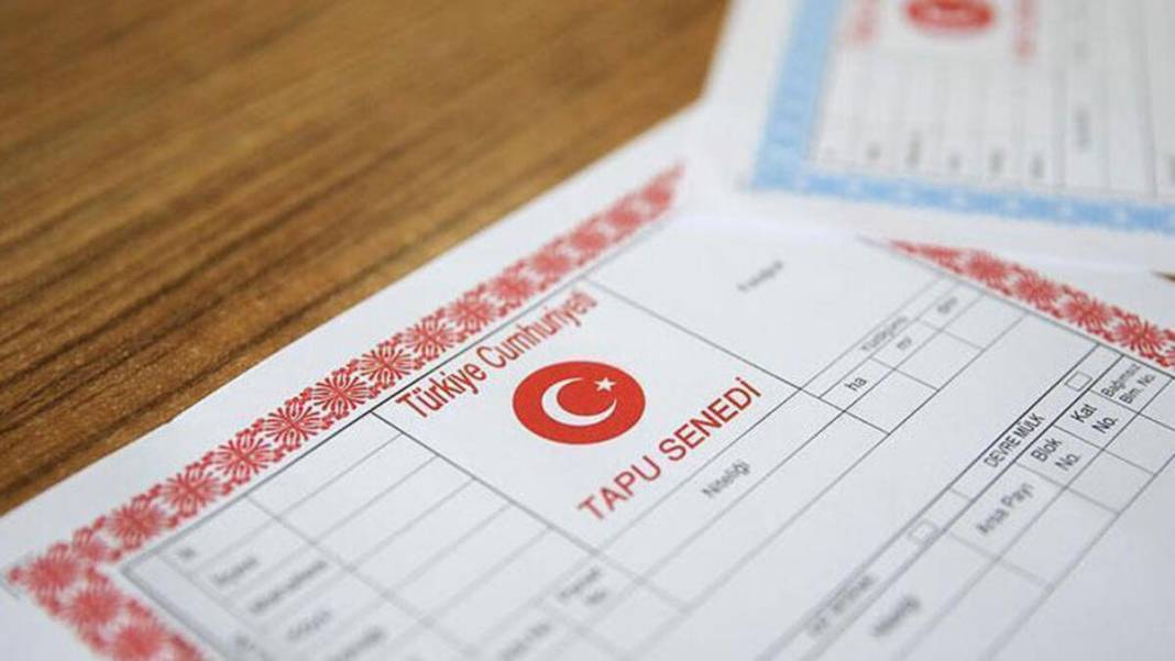 Tapusu olanlardan artık o belge de istenecek. 15 gün süre verildi 1