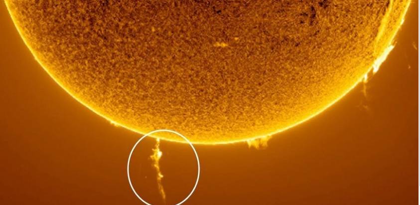 Güneşte büyük patlama. Hızla Dünya'ya doğru geliyor. NASA neler olacağını açıkladı 6