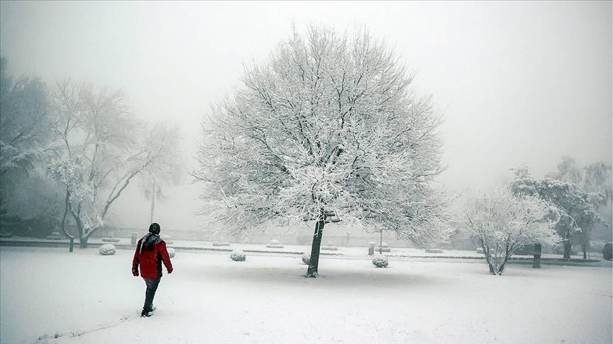 Meteoroloji 10 il için sarı kodlu uyarı yaptı. Kar yağışı çok kuvvetli geliyor 6