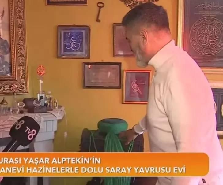 Menzilci Yaşar Alptekin 4 katlı saray yavrusunun kapılarını açtı. Evlilik köşesi bahçe jakuzisi ve daha neler neler… 6