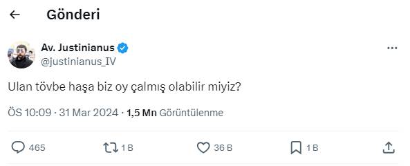 Sosyal medyadaki seçim twitleri herkesi gülmekten kırdı geçirdi. AKP'liler bile bir köşede bu twitlere sessizce gülüyor 9
