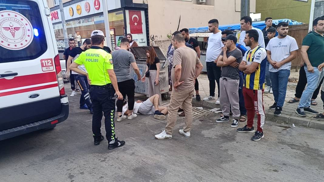 Adana'da trafik kazası 1