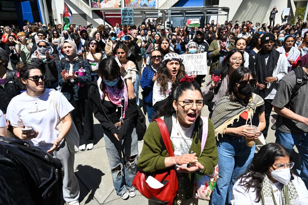 ABD üniversitelerinde Filistin'e destek gösterilerinde bin kişi gözaltına alındı 3