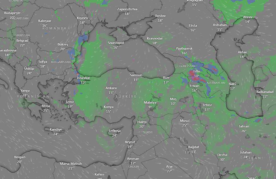 Meteoroloji gün ve saat verip 12 ili uyardı! Çok kuvvetli vuracak 1