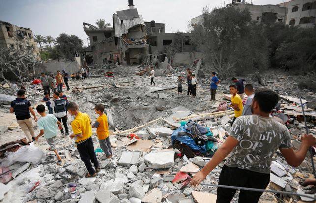 Savaşın gölgesinde Gazze kenti. Yine 20 sivil katledildi 3