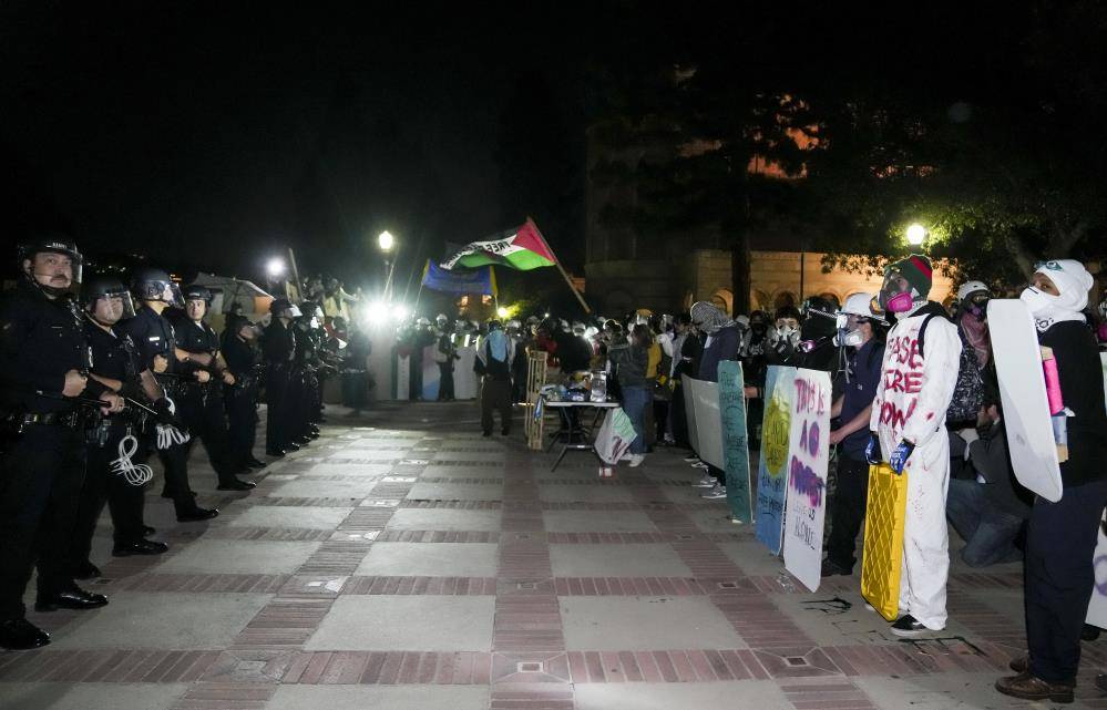 California Üniversitesi’ndeki Filistin’e destek gösterisine polis baskını: 132 gözaltı 6