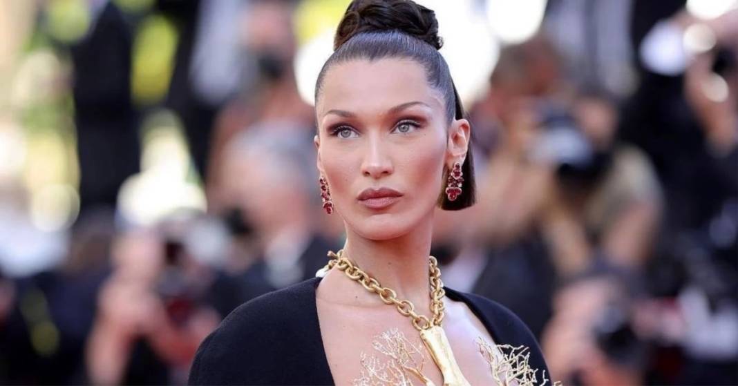 Bella Hadid modelliği bıraktı 2