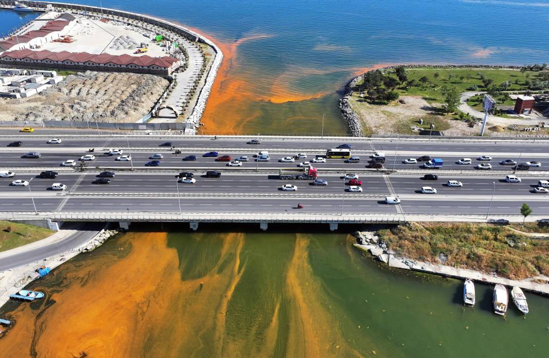 İstanbul’da denizin rengi değişti. Korkutan manzara ne ifade ediyor? 8