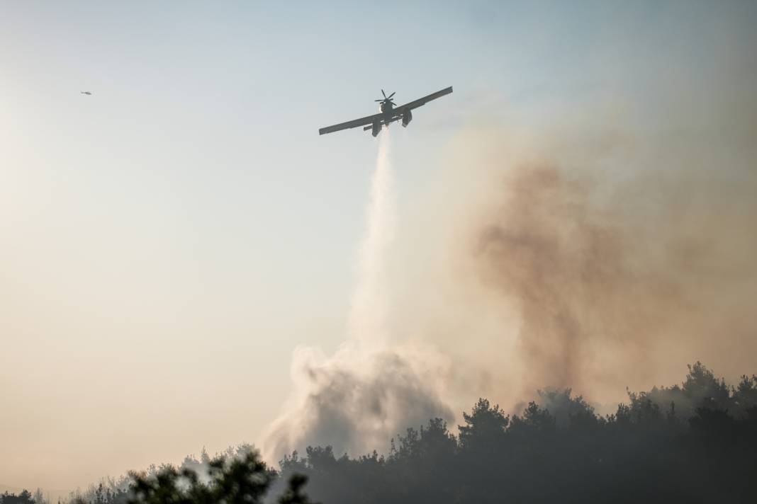 Çanakkale'deki orman yangını kontrol altına alındı 8